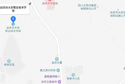 自贡大安计算机职业技术学校地址在哪里